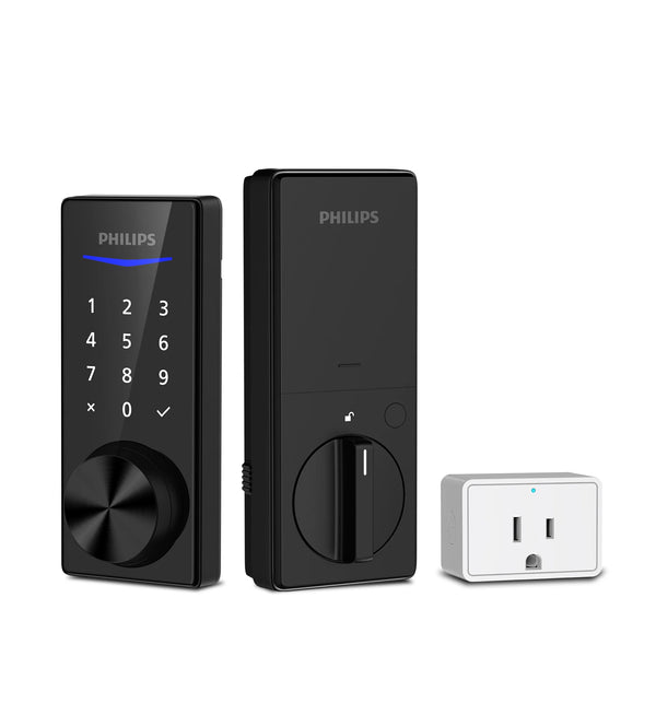 Philips Bluetooth Touchscreen Smart Deadbolt With Bridge Set