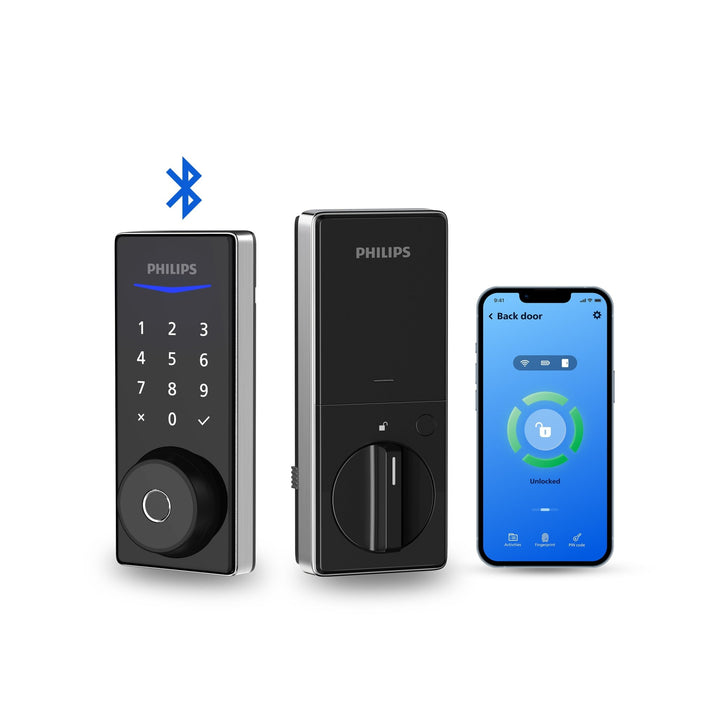 Philips Bluetooth Fingerprint Touchscreen Smart Deadbolt - Philips Home Access