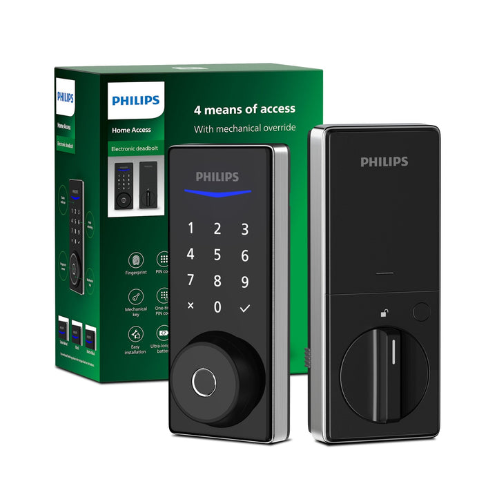 Philips Fingerprint Touchscreen Electronic Deadbolt - Philips Home Access