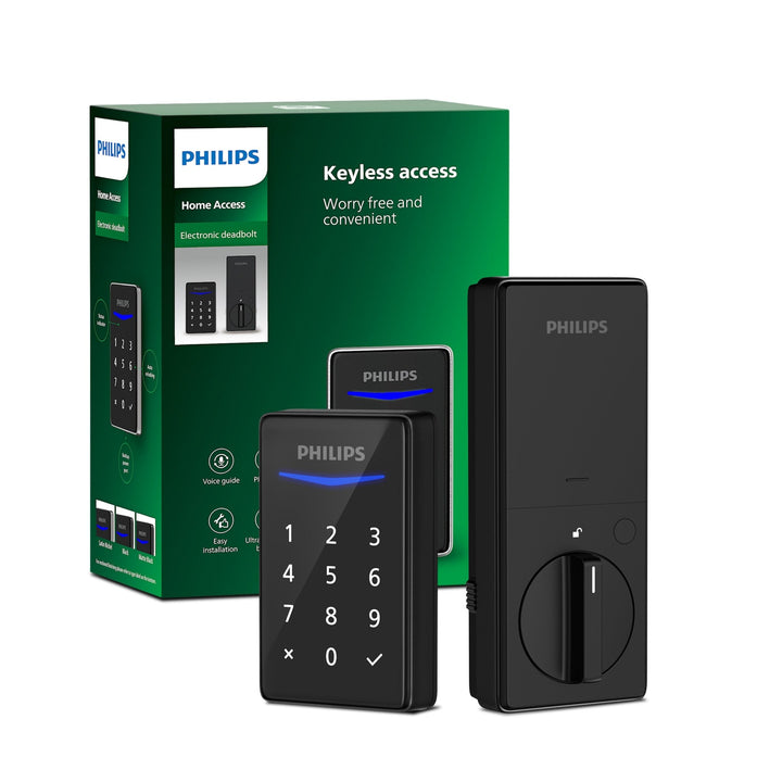 Philips Touchscreen Key-free Electronic Deadbolt - Philips Home Access