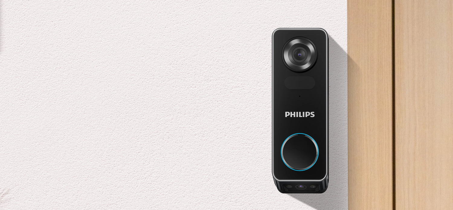 philips video doorbell banner